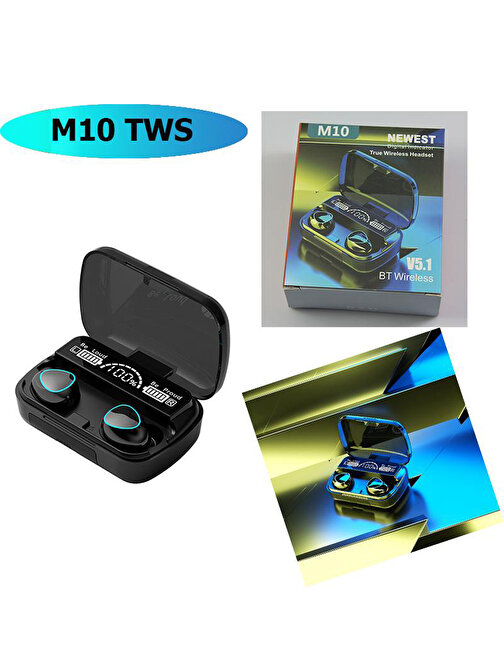 M10 Tws 5.1 Bluetooth Kablosuz Kulaklık-ŞOK FİYAT