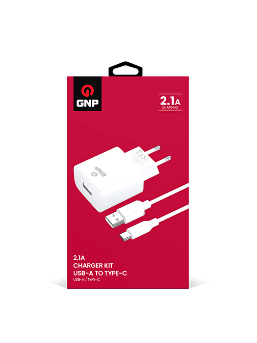 Genpa GNP 2.1 Mah Type-C Kablo + Şarj Cihazı