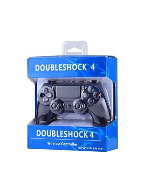 Double Doubleshock PS4 İle Uyumlu Siyah Kablosuz Gamepad Oyun Kolu