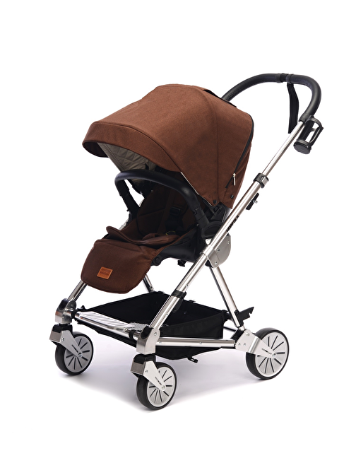 Norfolk Baby Prelude Special Edition Air Luxury Çift Yön Yıkanabilir Kumaş Tekli Bebek Arabası Kahverengi
