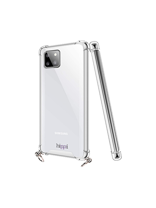 Hippi Hippi Samsung Galaxy Note 10 Lite Uyumlu Şeffaf Telefon Kılıfı