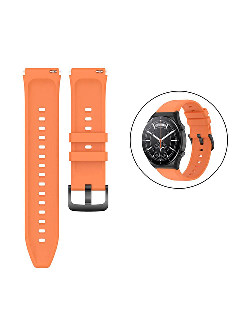 Xiaomi Watch S1 Active Akıllı Saat Kordonu Turuncu