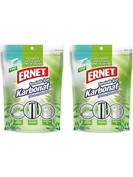 Ernet Temizlik Için Karbonat 1.5 Kg X 2 Adet