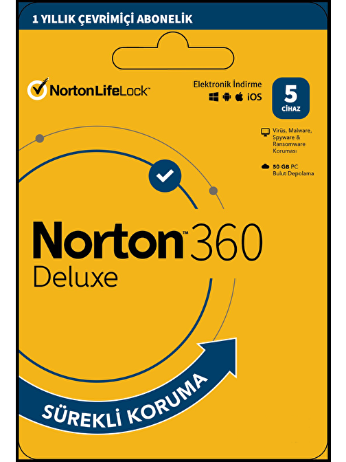 Norton 360 Deluxe 5 Cihaz