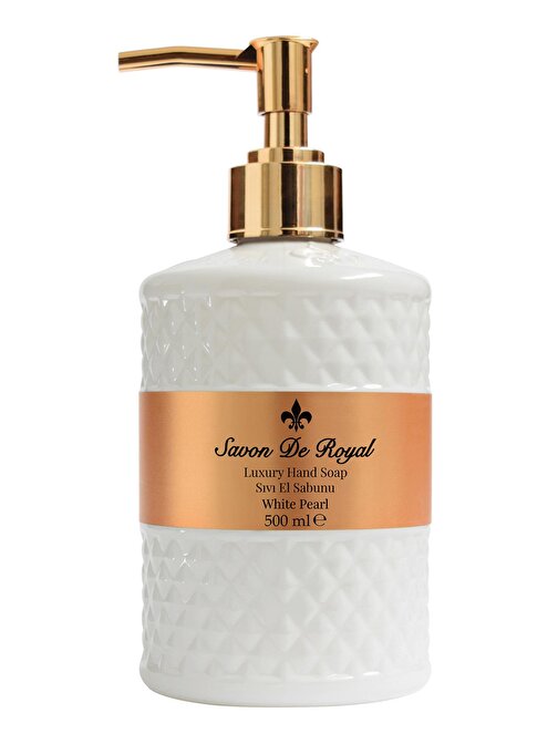 Savon De Royal White Pearl Luxury Vegan Sıvı Sabun 500 ml