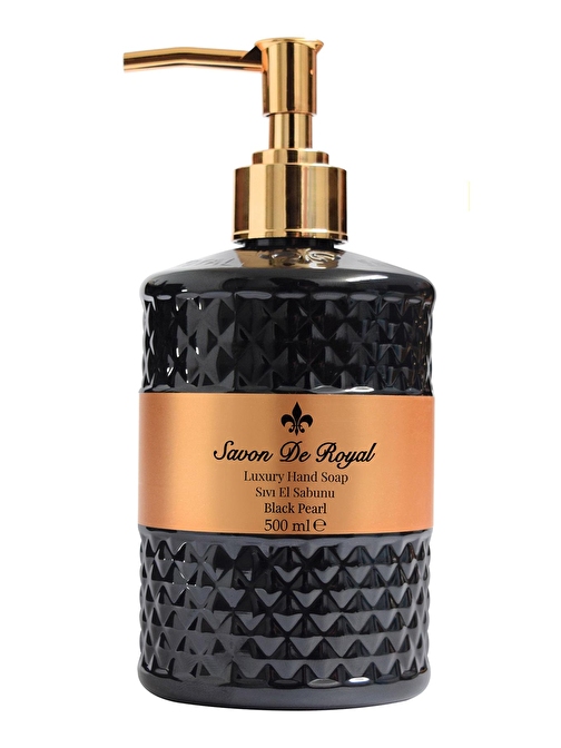 Savon De Royal Black Pearl Luxury Vegan Sıvı Sabun 500 ml