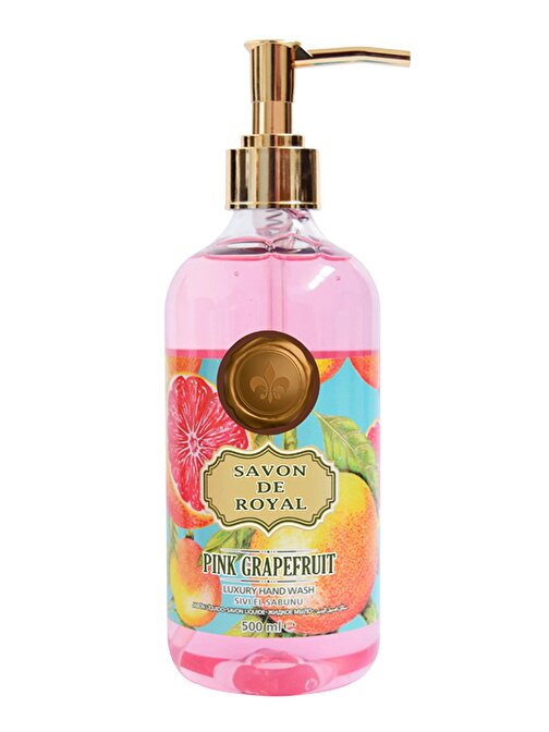 Savon De Royal Tropical Luxury Pink grapefruit Vegan Sıvı Sabun 500 ml