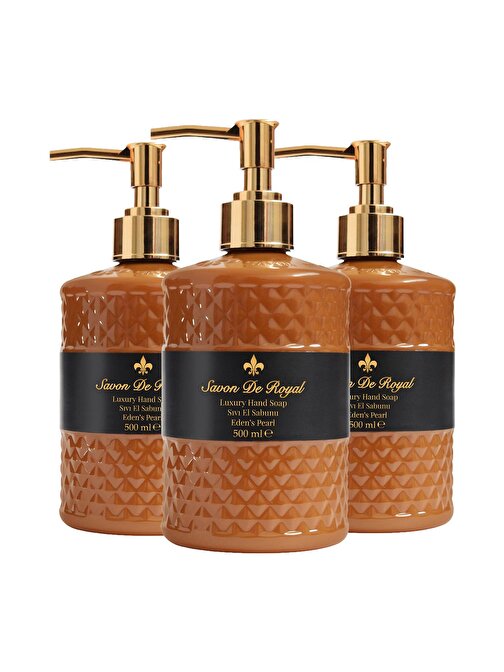 Savon De Royal Eden'S Pearl Luxury Vegan Sıvı Sabun 3 x 500 ml