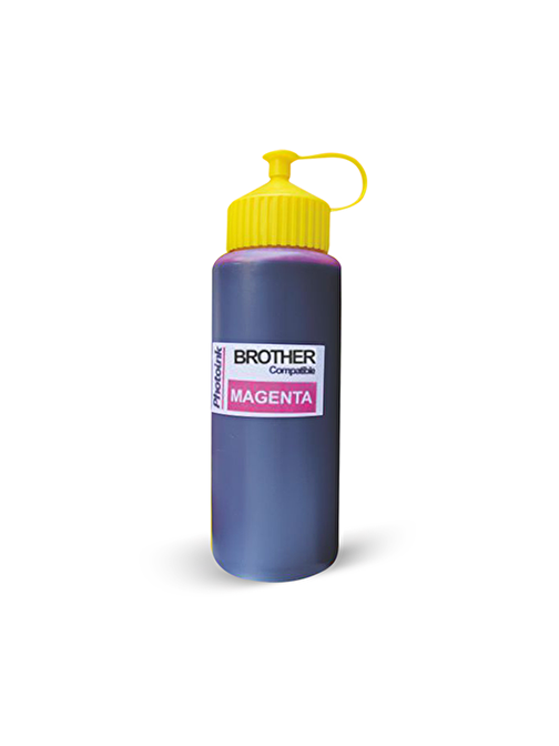 Brother T300 - T310 - T500 - T510 - T800 - T810 - T910 Uyumlu Muadil Kırmızı Pphotoink Akıllı Mürekkep 500 Ml