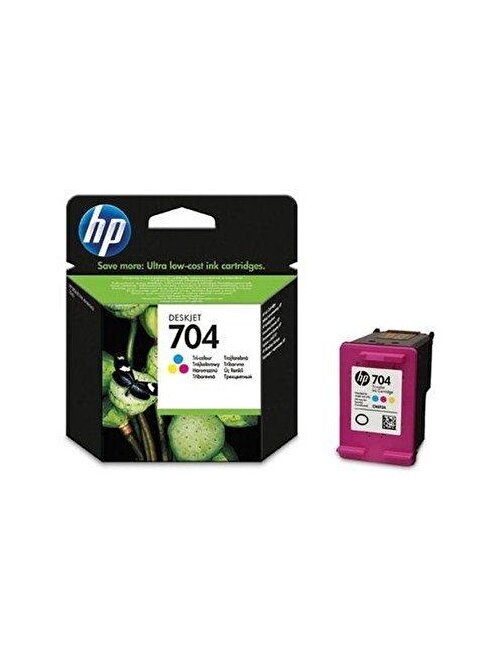 Hp 704 Deskjet 2060 Cn693Ae - Cn693A Orijinal Üç Renkli Kartuş