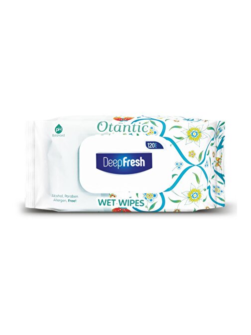 Deep Fresh Otantik Islak Mendil Çini 120 Yaprak