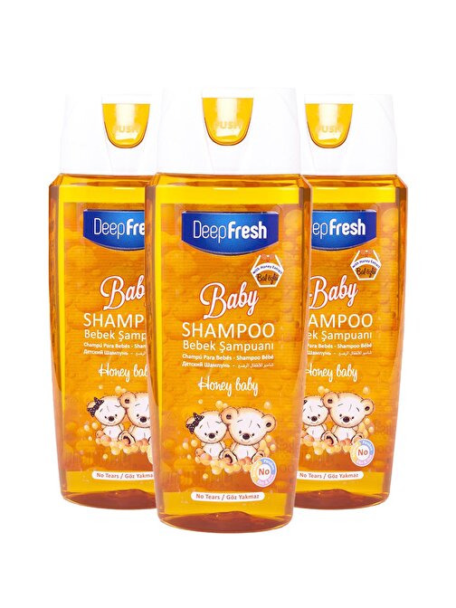 Deep Fresh Günlük Kullanım Honey Bebek Şampuanı 3x500 ml