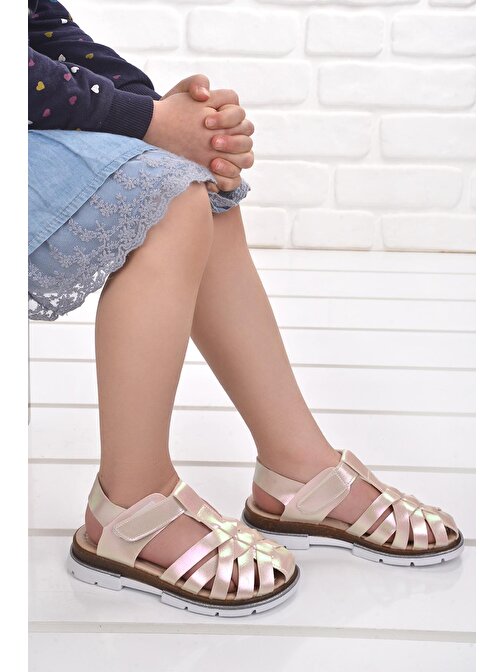 Kiko Şb 2430-39 Orto pedik Kız Çocuk Sandalet Terlik