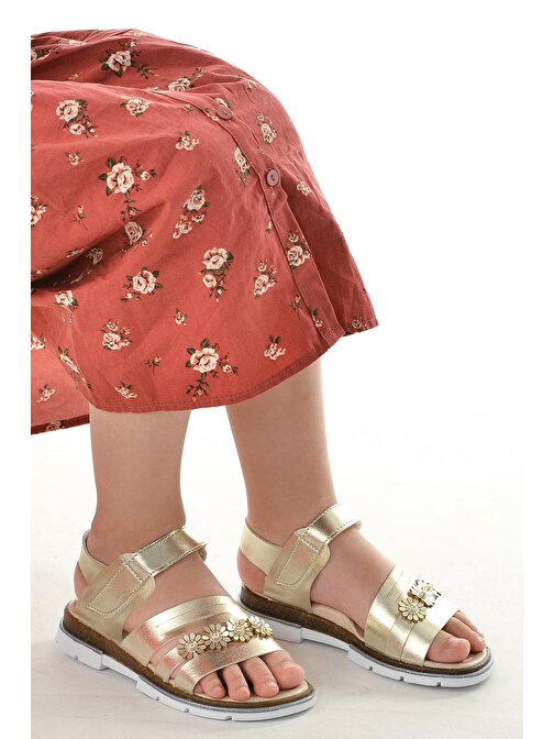 Kiko Şb 2450-58 Orto pedik Kız Çocuk Sandalet Terlik