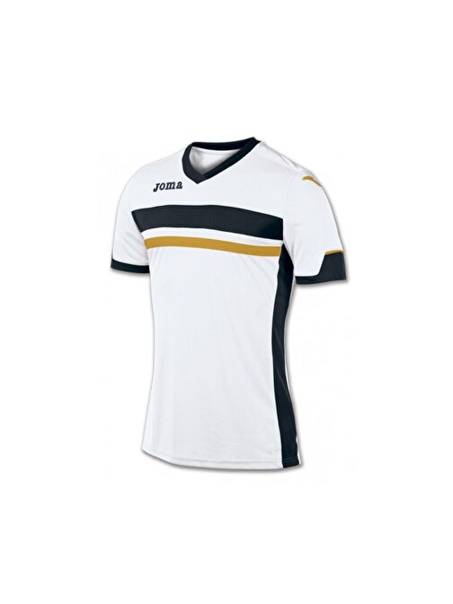 Joma Erkek Futbol Forması Beyaz T Shirt Galaxy White Black 100236 201