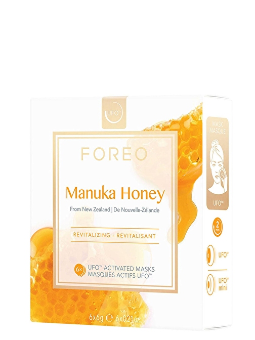 FOREO UFO™ Manuka Honey Canlandırıcı 6'lı Aktif Maske