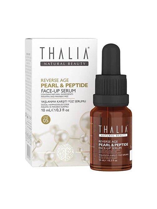 Thalia Pearl Peptide Tüm Cilt Tipleri İçin 40+ Yaşlanma Önlemeye Yardmcı Yüz Serumu 10 ml