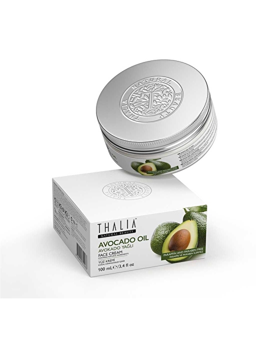 Thalıa Avocado Yağlı Yüz Krem 100ml