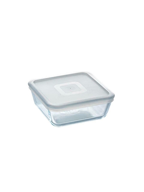 Pyrex 219P001/7044 Kare Kapaklı Saklama Kabı 2 L