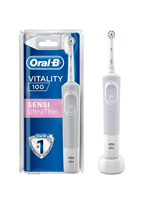 Oral-B D100 Vitality Sensi Ultra Thin Şarjlı Yetişkin Diş Fırçası
