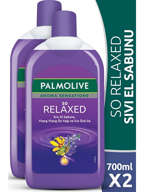 Palmolive Aroma Sensations So Relaxed Ylang Ylang Öz Yağı Ve İris Özü İle Sıvı El Sabunu 2 x 700 ml