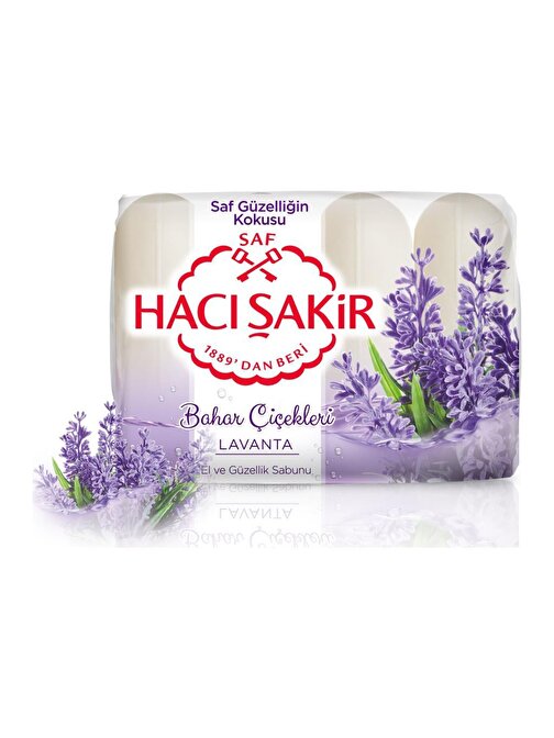 Hacı Şakir Lavanta Güzellik Sabunu 4 x 70 gr