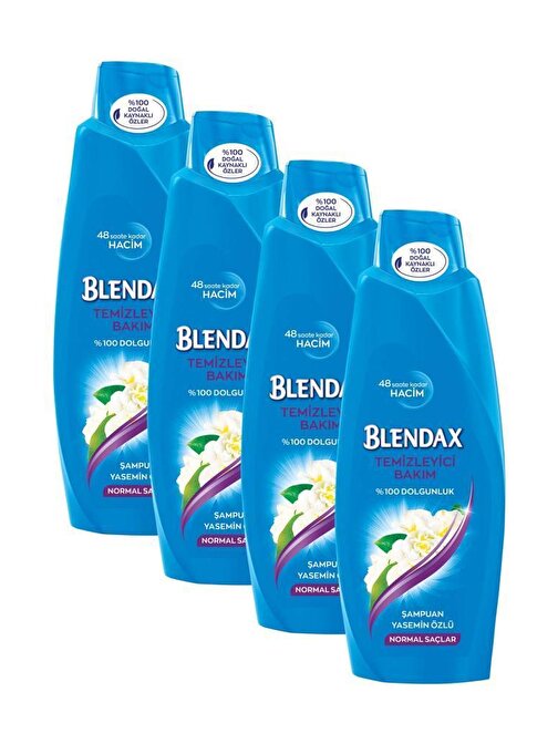 Blendax Temizleyici Yasemin Özlü Şampuan 4 x 500 ml