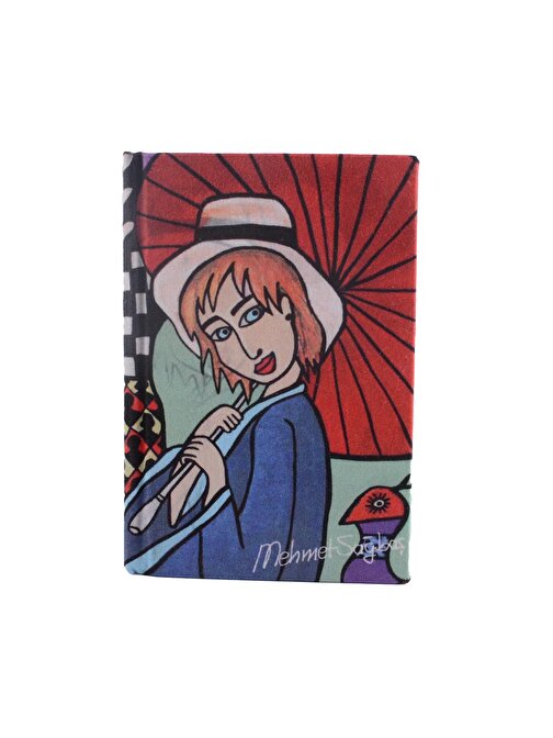 Biggdesign Şemsiyeli Kız Defter 9X14