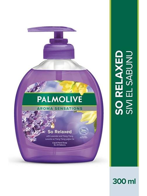 Palmolive Aroma Sensations So Relaxed Ylang Ylang Öz Yağı Ve İris Özü İle Sıvı El Sabunu 300 ml