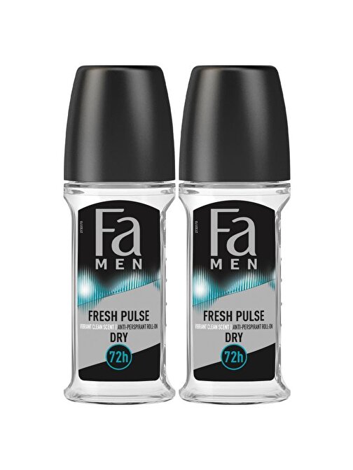 Fa Men Fresh Pulse Tr Roll-On 50 ml x 2 Adet