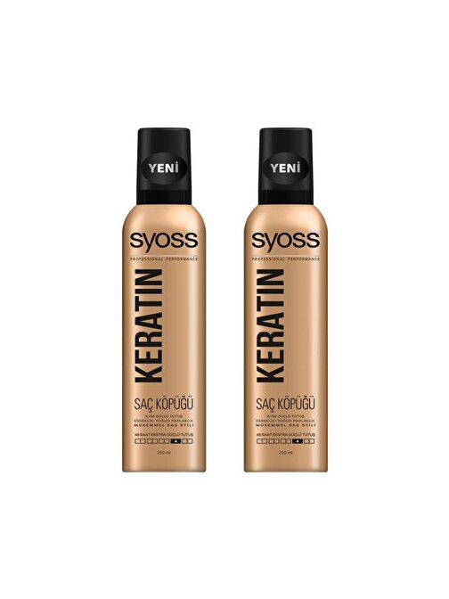 Syoss Keratin Saç Köpüğü 250 ml 2 Adet