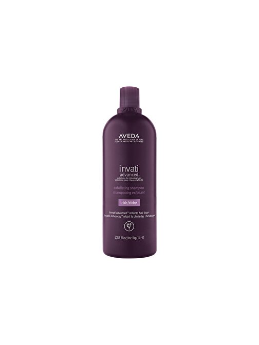 Invati Advanced Saç Dökülmesine Karşı Şampuan: Zengin Doku 1000ml 18084016831