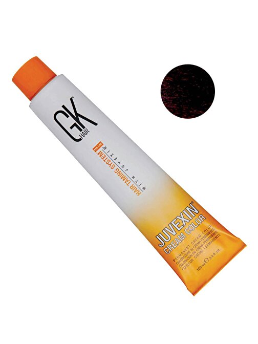 Global Keratin Gk Hair Juvexin Cream Color Saç Boyası 100 ml 4.4 Bakır Kestane