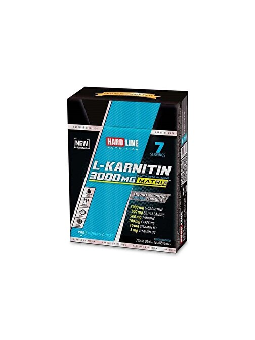Hardline Nutrition L-Karnıtın Matrix 3000 mg