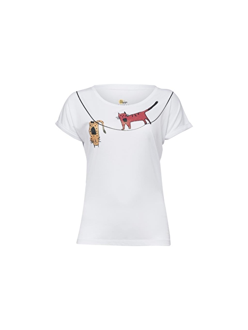 Biggdesign Cambaz Kedi T-Shirt