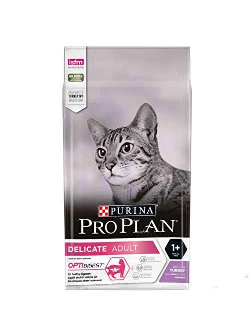 Pro Plan Delicate Adult Turkey Hindili Kuru Kedi Maması 3 Kg