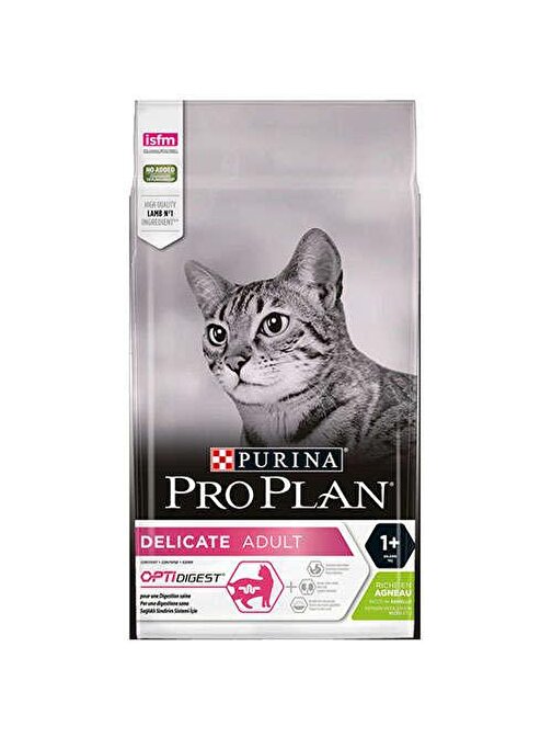 Pro Plan Adult Yetişkin Delicate Kuzu Etli Kedi Maması 1,5 Kg