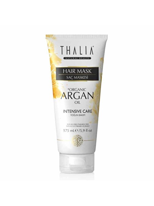 Thalia Organik Argan Yağlı Yoğun Nemlendiricili Saç Bakım Maskesi 175 ml