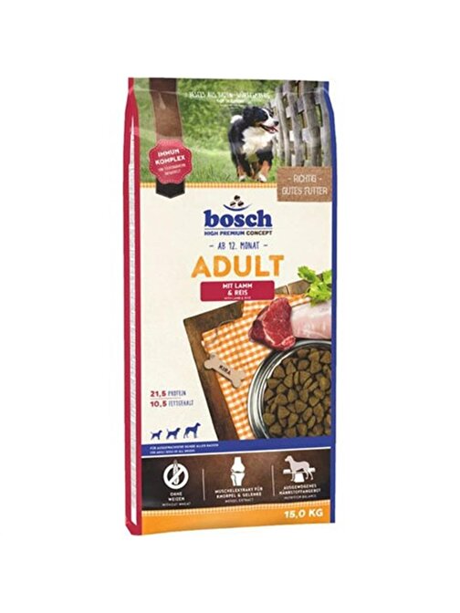 Bosch Adult Kuzu Etli Köpek Maması 15 Kg
