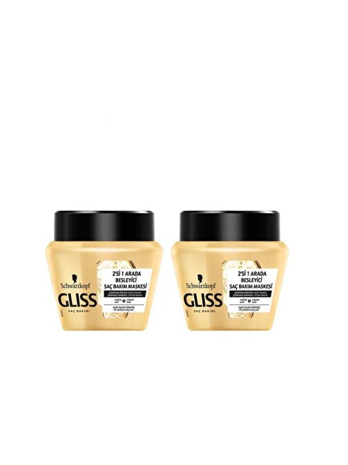 Gliss Ultimate Oil Elixir Saç Maskesi 300 Ml X 2 Adet