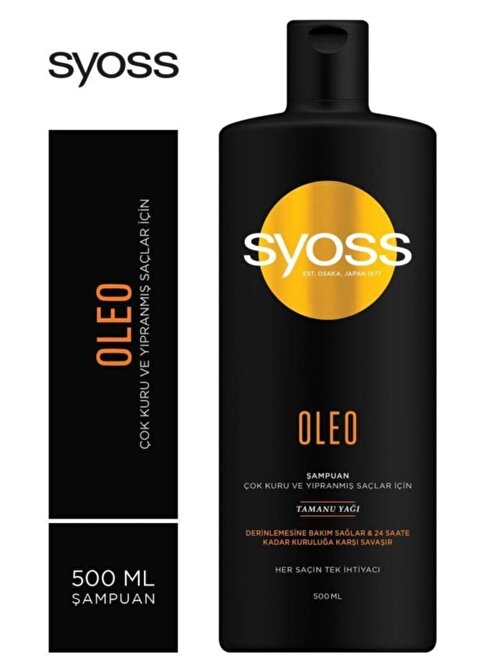 Syoss Oleo 21 Şampuan 500 ml