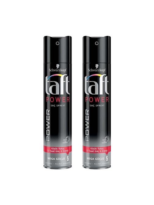 Taft Power Kafein Sprey 250 Ml X 2 Adet