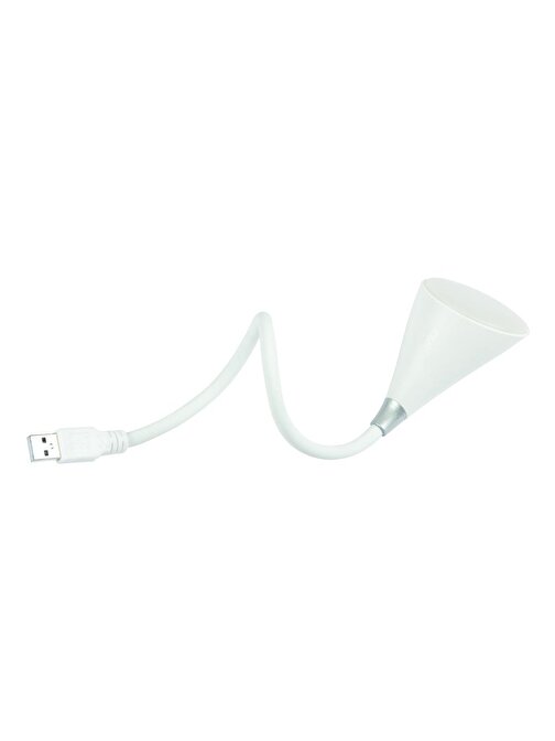 Nektar Mini Işıklı 5.0 Bluetooth Hoparlör Beyaz