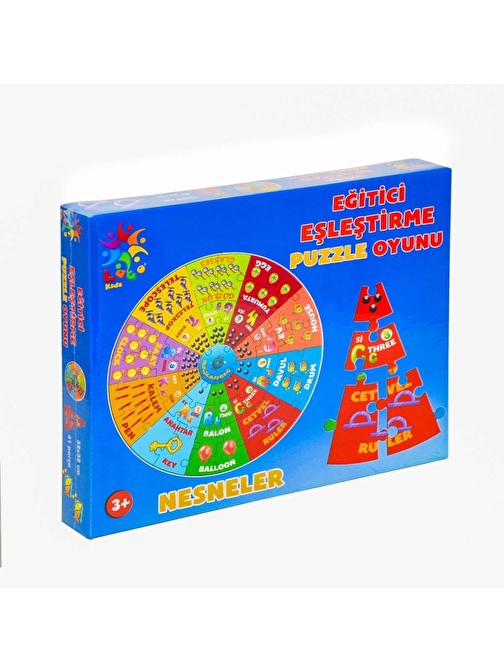 Laço Kids Eşleştirme Nesneler Puzzle