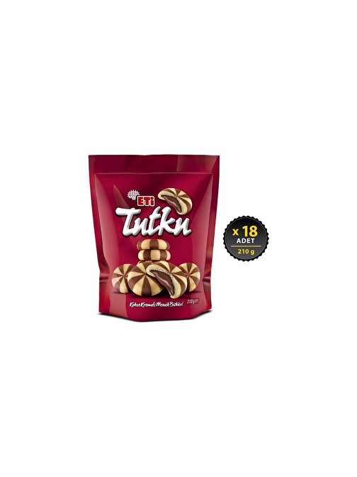 Eti Tutku Torba 210 gr x 18 Adet