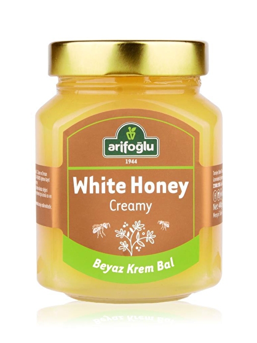 Arifoğlu White Honey Beyaz Krem Bal 440g