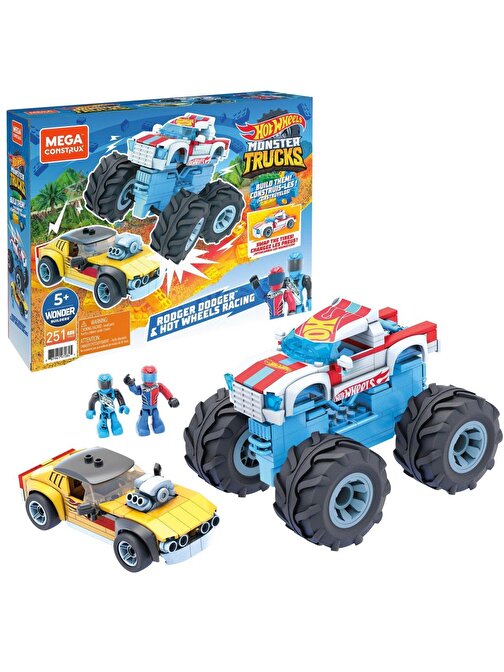 Mattel Gyg22 Mega™ Construx İkili Yarış Paketi 251 Parça +5 Yaş