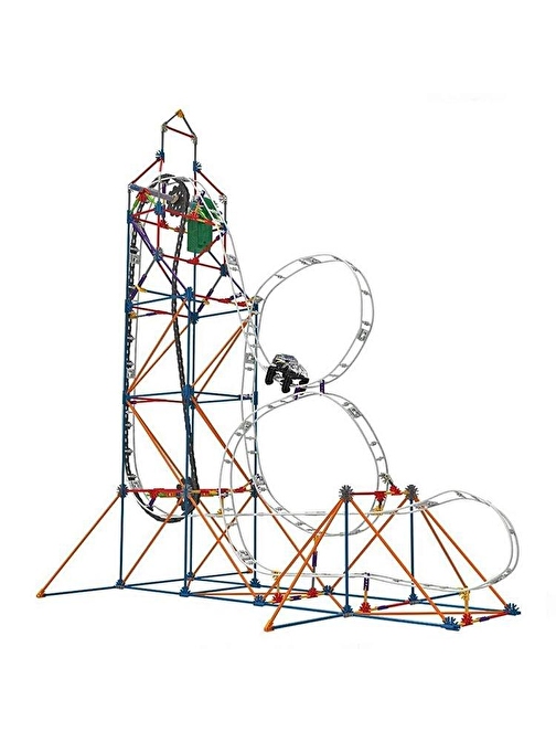 Neco K'Nex Light-Up Roller Coaster Set 51455