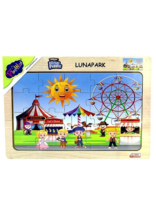 Playwood Ahşap Lunapark Puzzle