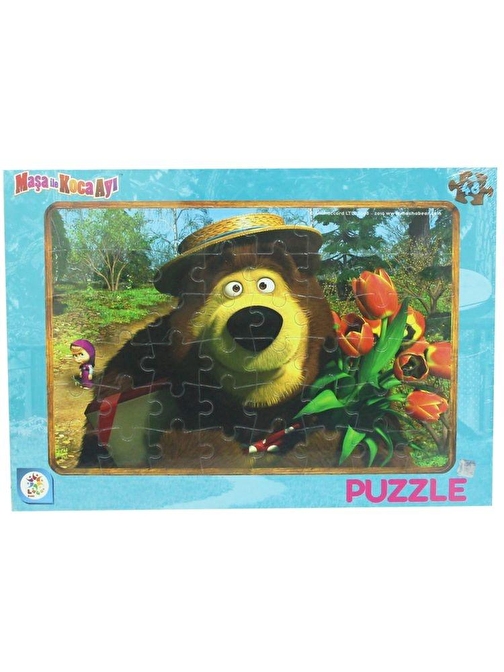 Laço Kids Maşa İle Koca Ayı 48 Parça Puzzle